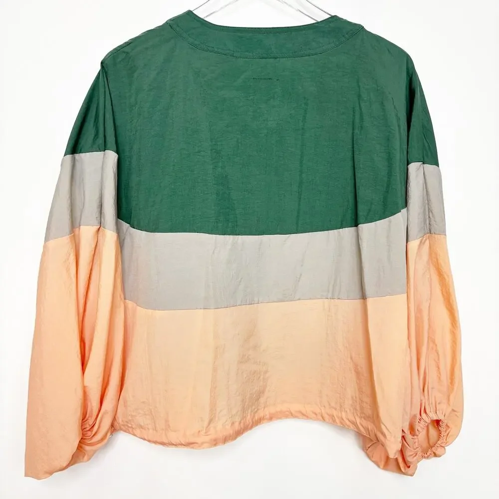 elevenses anthropologie colorblocked